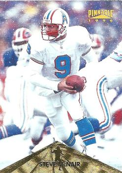 Steve McNair Houston Oilers 1996 Pinnacle NFL #8